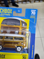Машина Matchbox Collectors VolksWagen T2 Bus РЕЗИНОВЫЕ КОЛЕСА. Новая модель #7, Сергей П.