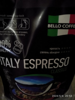 Кофе в зернах 1 кг 70% Арабика / 30% Робуста, Итальянская обжарка, BELLO COFFEE ITALY ESPRESSO CLASSICO, зерновой свежеобжаренный кофе #43, Розалия А.