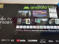 ABs Телевизор Телевизор 32" Android SMART TV QF60BY Full HD, черный 32" Full HD, черный #8, Татьяна У.