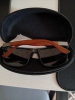 Очки солнцезащитные мужские, антибликовые uv400, солнечные очки для мужчин, черные с поляризацией. #66, Владислав П.