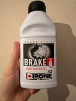 Тормозная жидкость IPONE BRAKE DOT 4 100% Synthetic 500мл (800312) #2, Алина А.