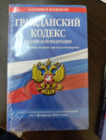 Гражданский кодекс РФ. Части первая, вторая, третья и четвертая по сост. на 01.02.24 / ГК РФ #2, Мария В.