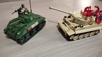 Конструктор Танк, XL, Brick Battle, Американский, Sherman M4A1, для мальчика #10, Наталья Т.