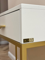 BORZO Консоль Консольный стол с ящиками в прихожую лофт, 100х40х80 см #3, Анета М.
