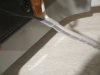 Гибкий кабельный органайзер TWIST, спиральный / монтажная лента спиральная / обмотка для кабеля и проводов, серый, 10м, 12мм #6, Александр М.