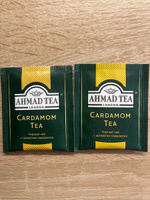 Чай в пакетиках чёрный Ahmad Tea Cardamom Tea, 25х2г #30, Елена М.