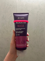 ZOOM Keratin Маска для волос 250 мл / для выпрямления волос / салонный уход #1, Валерия Е.
