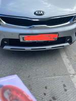 Накладка бампера переднего для Kia Rio 4 FB 86577H0500, Киа Рио, год с 2017 по 2020, O.E.M. #7, Михаил М.