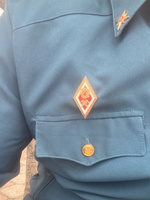 Знак отличия (ромб) "За окончание ВУЗ МЧС по программе специалитета" (красный/белый) #2, Саид Ш.