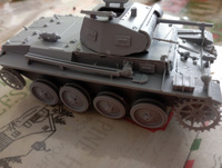 ARK Model Немецкий лёгкий танк Pz.Kpfw.II Ausf.D, Сборная модель 1/35 #16, John Doe
