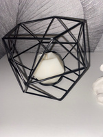 Подсвечник декоративный геометрический, BOGEMA HOME, цвет черный, 1 шт #5, Марина Х.