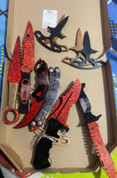 Набор деревянных ножей из игры CS-GO, КС-ГО. Керамбит, кунай, штык нож, нож бабочка. Подарок мальчику на новый год #5, Ильнур Х.