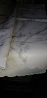 Скатерть клеенка на стол 110х137 см, на тканевой основе, Max&Home #42, Анжела Л.