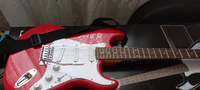 Электрогитара Homage SET-HEG310RD для начинающих Stratocaster c комплектом PREMIUM, цвет красный ) #3, Александр М.