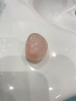 Натуральный камень галтовка розовый кварц 1 шт 2-3 см #1, Дарья