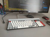 Комплект клавиатура+мышь мультимедийный Smartbuy 201359AG (SBC-201359AG-KW), черный/серый/белый #6, Даниил Р.