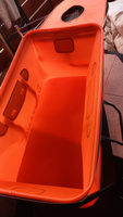 Складной кан для рыбалки туристический 55 см, оранжевый #7, Татьяна К.