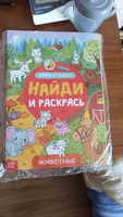 Набор раскраска виммельбух 2 шт. БУКВА-ЛЕНД Найди и раскрась, животные, приключения, развивающая для детей #2, Анна К.