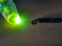 Ультрафиолетовый фонарик на аккумуляторе, компактный УФ фонарь, стекло Вуда #5, Алексей В.