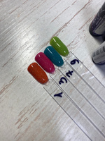 Светоотражающий цветной гель-лак для ногтей с мерцающими частицами #119, Елена Ю.