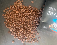Кофе в зернах 200 г BELLO COFFEE ITALY ESPRESSO CREMA 100% арабика, зерновой свежеобжаренный, итальянская обжарка #4, Алексей