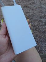 Повербанк (powerbank) Xiaomi Mi Power Bank 3 20000 mah с быстрой зарядкой/внешний аккумулятор портативный, переносной, мощный, универсальный для телефона/смартфона, белый #88, Виктория С.