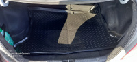 Коврик в багажник для Hyundai Solaris HB (2011) / коврик для багажника с бортиком подходит в Хендай Солярис #5, Владислав Е.