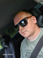 Очки солнцезащитные мужские, антибликовые uv400, солнечные очки для мужчин, черные с поляризацией. #71, Григорьев Михаил