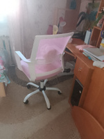 Guocai Офисное кресло Кресло компьютерное, в офис, розовый #10, Екатерина Б.