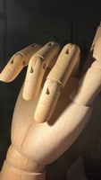 Правая деревянная рука манекен художественный 25 см, декор для дома #4, Айгуль Г.