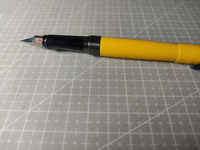 Ручка перьевая чернильная Малевичъ с конвертером, перо EF 0,4 мм, цвет корпуса: цедра лимона #123, Савелий А.