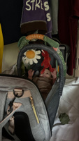 Рюкзак для мамы и малыша трансформер кроватка люлька, Серый #2, Larisa E.