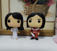 Фигурка Funko POP! Rocks The White Stripes Jack & Meg 2PK / Фанко ПОП в виде популярных музыкантов, 2 шт #32, Лягушка И.