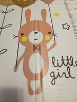 Коврик детский складной развивающий "Зайчики" Baby Bunny Flex, 197х128 см, с сумкой (экологичный, сертифицирован) #22, Екатерина О.