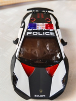 Машинка металлическая Ламборджини Сесто Элемеенто Lamborghini Sesto Elemento Police Kinsmart 1:38 5359DPKT инерционная, Полиция #1, олеся р.