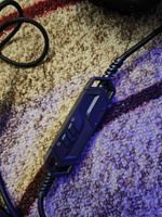 ECOM GREEN Наушники проводные с микрофоном, 3.5 мм, USB, черный #8, Михаил Б.