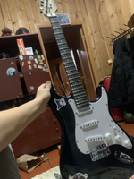 Электрогитара (Stratocaster) Jordani ST100, Black #29, Ислам А.