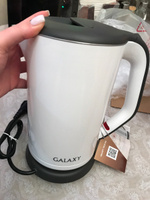 Чайник с двойными стенками GALAXY GL0307 БЕЛЫЙ (2000Вт, 1,7л) / для кухни / отличный подарок #5, Lali B.