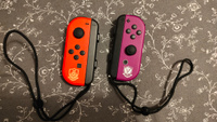 Геймпад joy con for nintendo switch, Bluetooth, фиолетовый, оранжевый #2, Елена З.