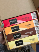 Кофе в капсулах COFFESSO Ассорти капсул для Nespresso, 4 вкуса, Classico Italiano, Crema Delicato, Espresso Superiore, House Blend, 40 шт #22, Елена К.