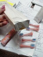 Электрическая зубная щетка детская Biksi на аккумуляторе, розовый #8, Екатерина Б.