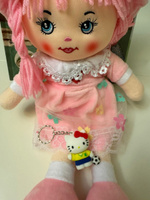 Кукла Маша мягконабивная, текстильная мягкая игрушка розовая куколка #19, Елена Л.