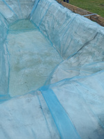 Пленка Водяной 300 мкм, 6х7 м для пруда и бассейна, для гидроизоляции, цвет прозрачно-голубой #2, Сергей Р.