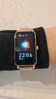 Смарт часы женские квадратные smart watch / умные часы наручные / смарт часы для смартфона / водонепроницаемые электронные спортивные фитнес браслет #1, Анна И.