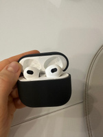 Чехол силиконовый для наушников Airpods 3/ LAPRAMOL /Чехол противоударный на Аирподс 3 с карабином #21, Алла К.