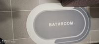 Коврик для ванной, 50х80см, Ridberg, противоскользящий, влаговпитывающий ковер для душа и туалета #68, Андрей К.
