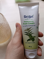 Крем для ног Sri Sri Tattva восстанавливающий (Replennishing Foot Cream), 60 г #1, Oльга Г.