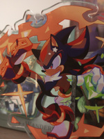 Акриловая фигурка еж Соник Sonic Exe Шедоу Shadow #10, Эрика К.