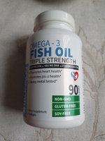 Fish Oil Omega 3 Bronson / рыбий жир омега 3 2720 мг 90 капсул #5, Елена