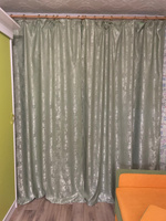 Curtain & Textile Комплект штор Домашней волшебнице 230х300см, салатовый #69, Олеся Л.